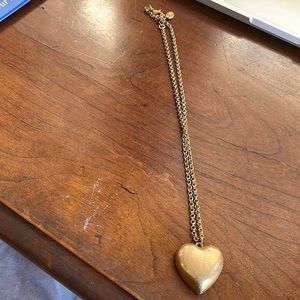 Zara heart charm chain